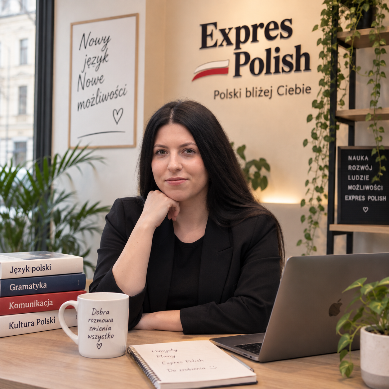 Дарія — засновниця Expres Polish та викладачка польської мови